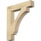 Ekena Millwork Imperial Block Rough Sawn Bracket, Douglas Fir, 6"W x 34"D x 38"H BKT06X34X38IMP05RDF - alternate 1